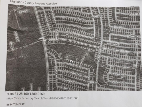8644 Tunis Street, FL 33872 — #F10308847